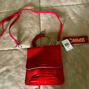 Small Red Crossbody bag. New with tags
